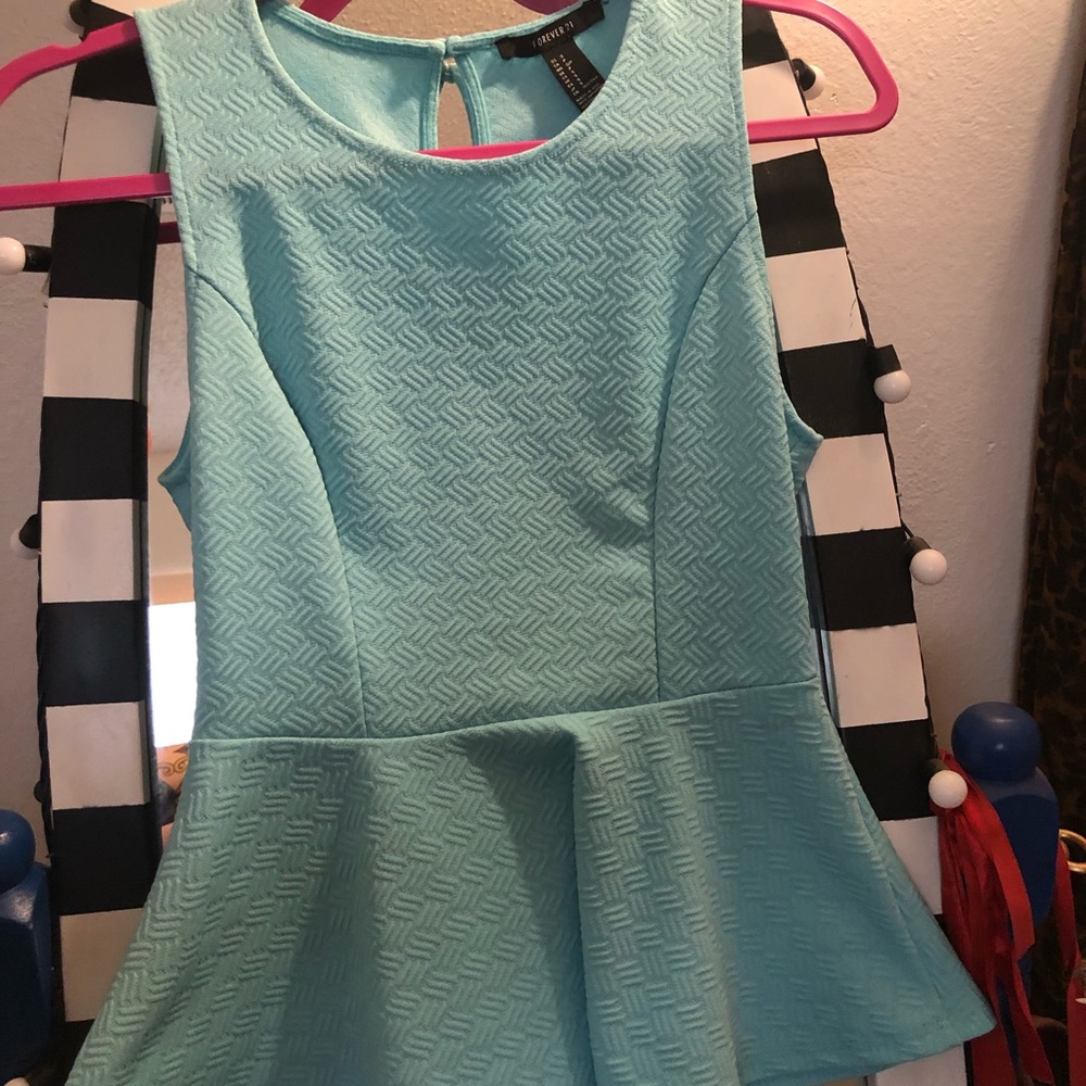 Mint tank top